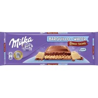 Шоколад Milka MAX Choco Wafer Молочный Шоколад Вафли, 300 г